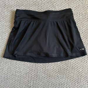 Champion Duo Dry Tennis/Golf Athletic Skort – Black